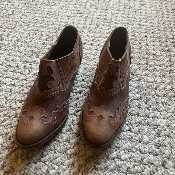 Brown leather Matisse Mules - Picture 4 of 4